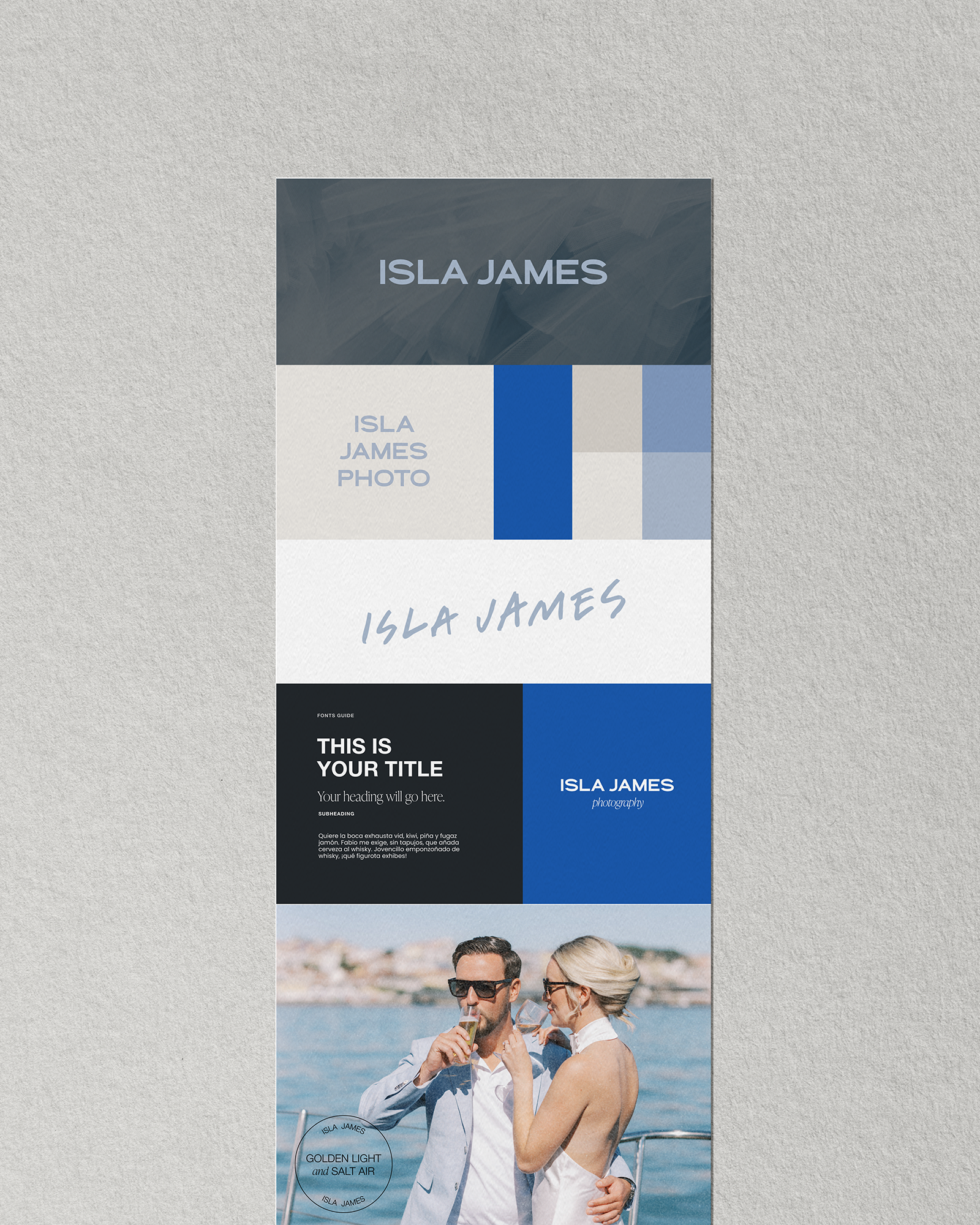 Isla James Brand Kit